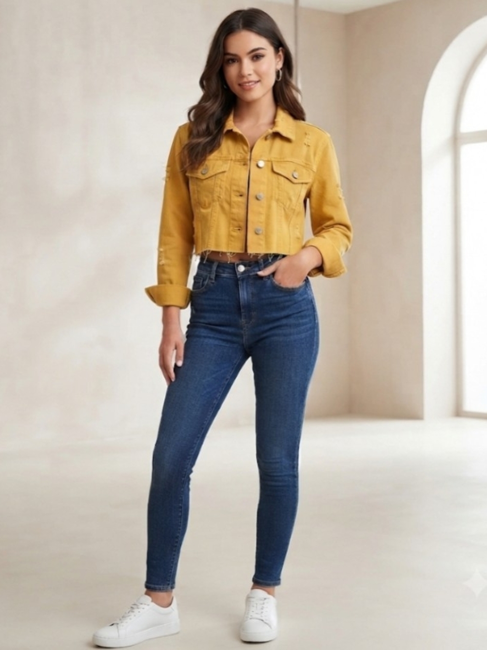 Women’s High-Rise Skinny Jeans - Dark Blue
